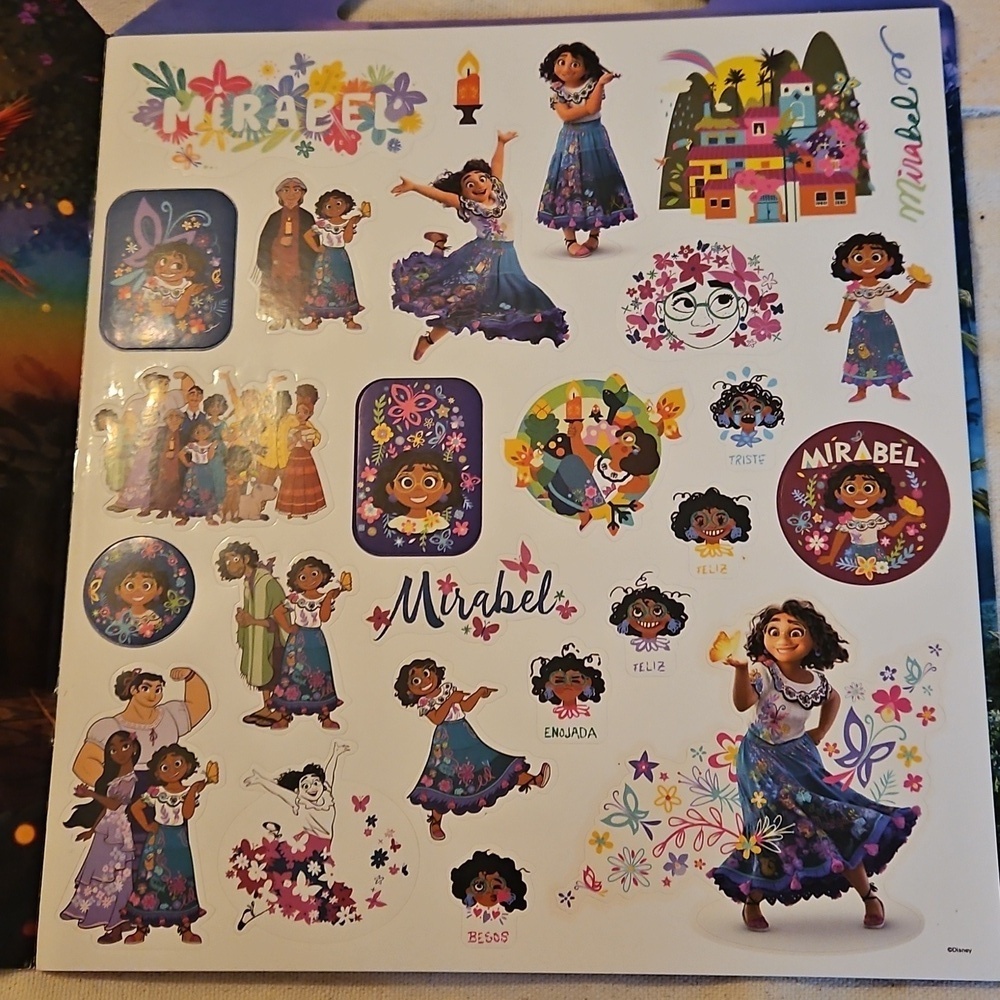 Disney Encanto Grab and Go Activity Set, Stickers, Games, NWOT - Picture 3 of 7